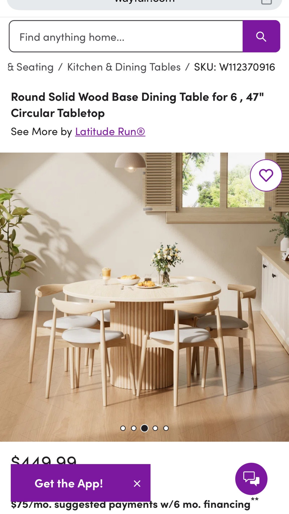 Dining table under $500! Modern and chic ! 

#LTKFamily #LTKHome #LTKSaleAlert