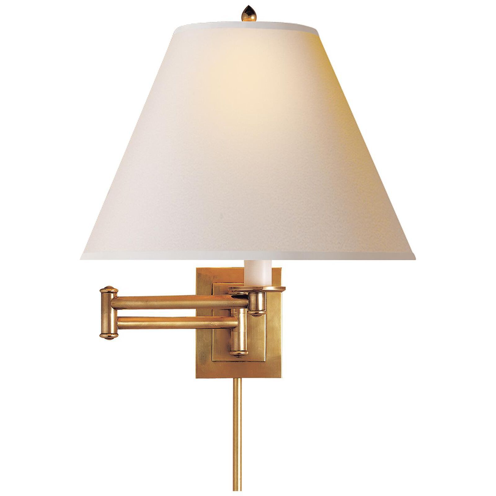 Studio Vc Primitive Swing Arm Wall Swing Lamp by Visual Comfort and Co. | Capitol Lighting 1800lighting.com