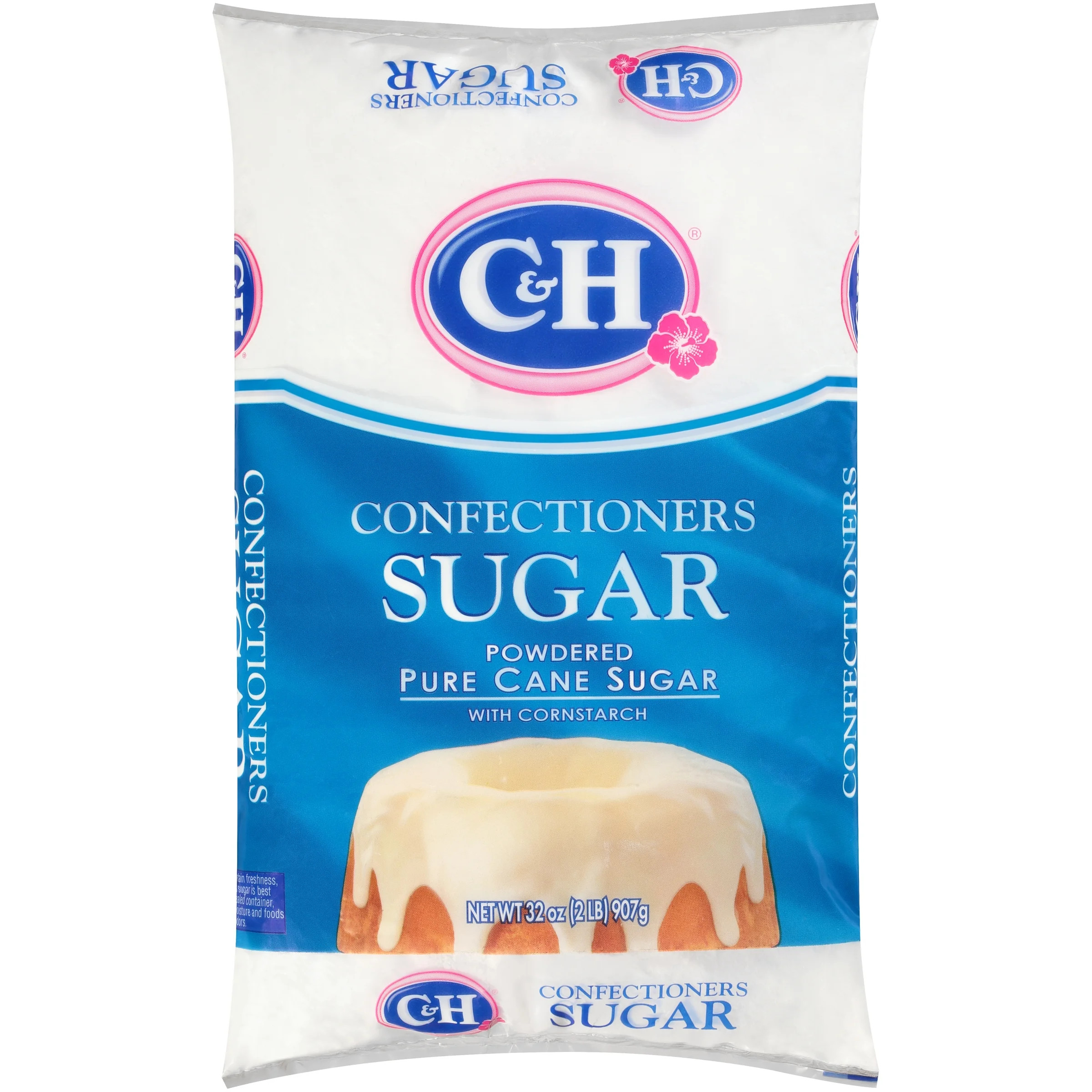 C&H Premium Cane Powdered Sugar, 2 lb | Walmart (US)