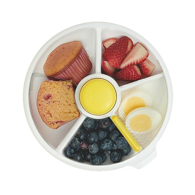 GoBe Kids Large Snack Spinner Slide Bundle with Hand Strap and Sticker Sheet - Reusable Snack Con... | Amazon (US)