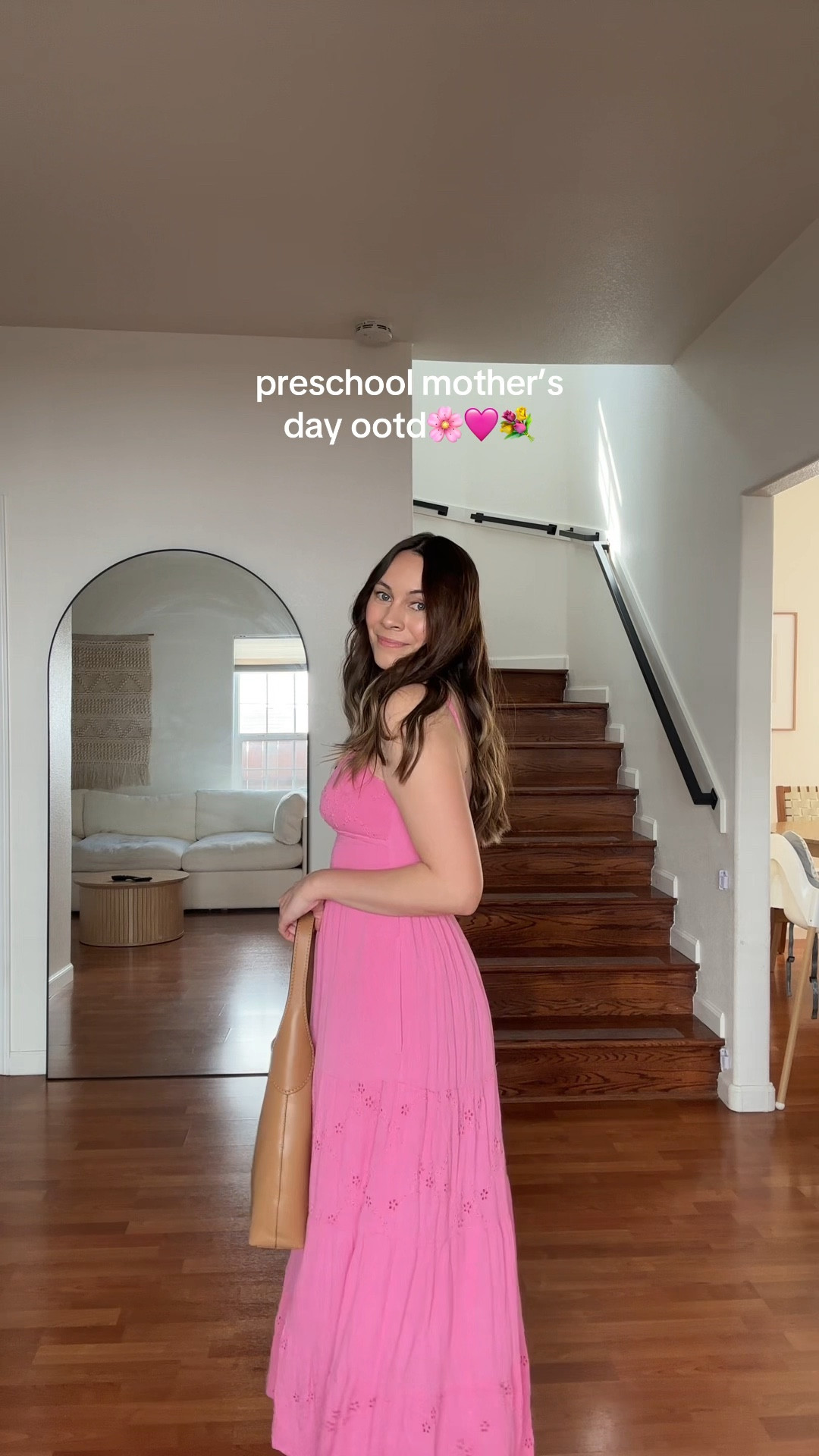 Sundress season & I’m just obsessed with my everyday bag! This exact dress is from last year but I linked a similar one🫶🏼 #momootd #mothersday #ootd #brooklynbag 

#LTKPetite #LTKBump