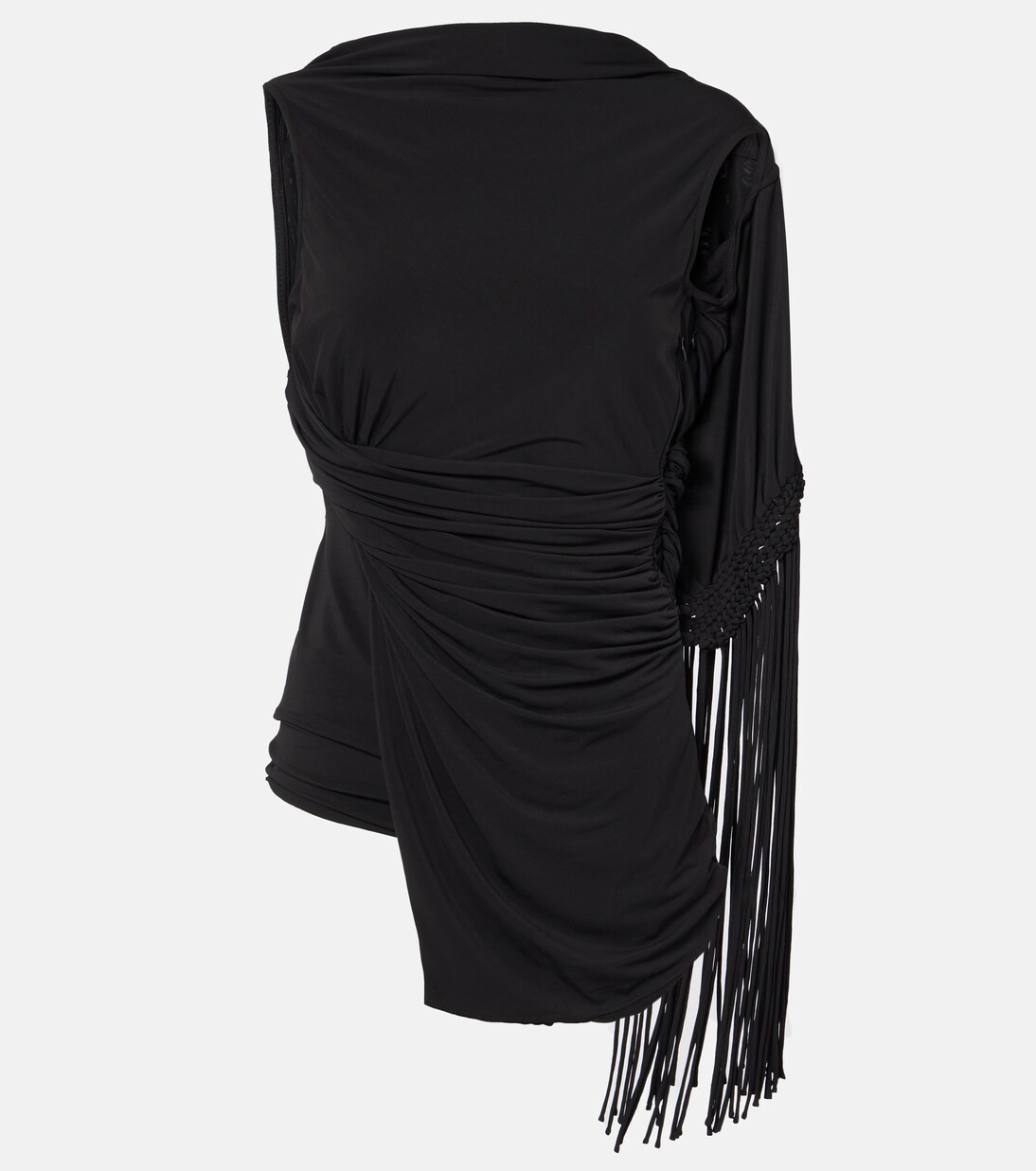 Laon draped macramé-trimmed top | Mytheresa (UK)