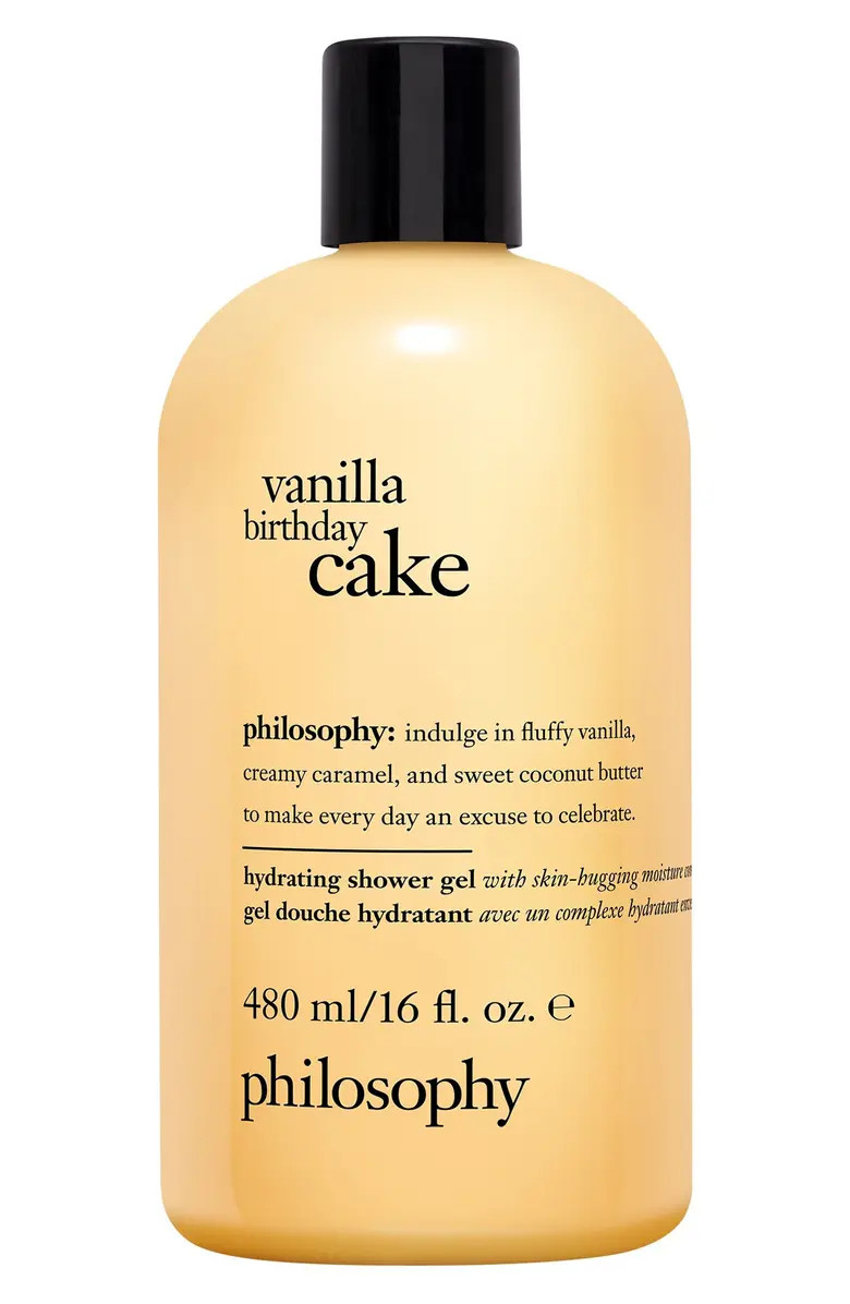 Vanilla Birthday Cake Shampoo Shower Gel & Bubble Bath | Nordstrom Rack