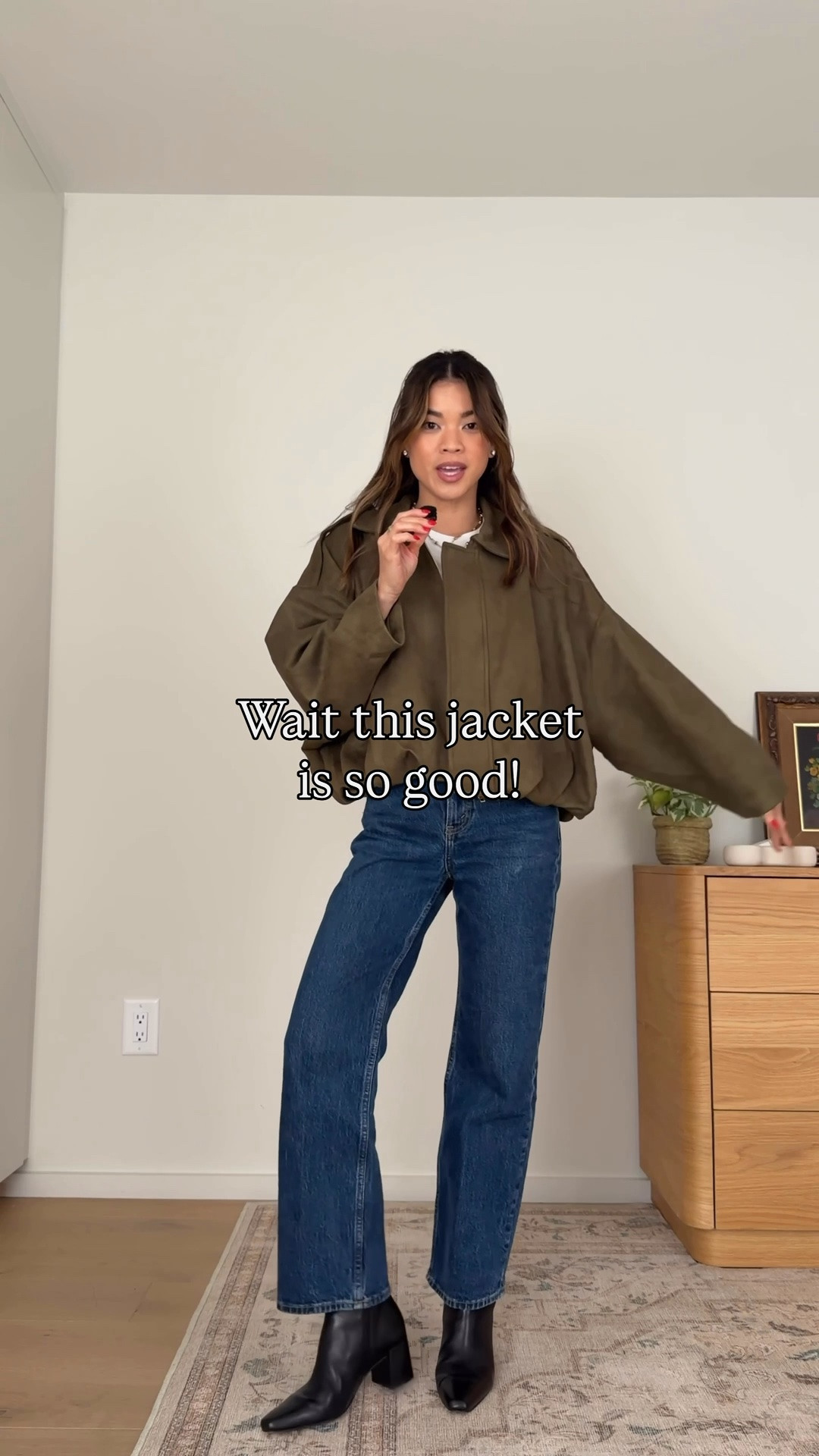 I can’t get over this jacket!! Wearing a size XS, jeans size 23 extra short in dark wash. 

Amazon finds, fall jacket, faux suede jacket, affordable fashion finds,

#LTKootd #LTKSeasonal #LTKPetite