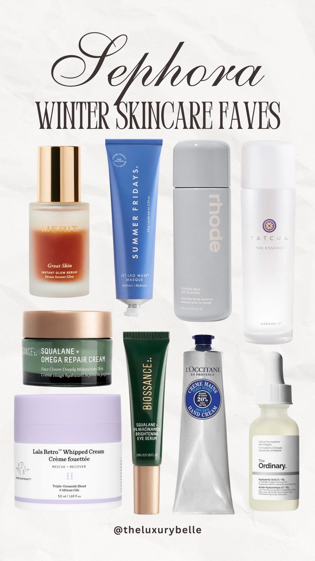 Sephora winter skincare faves 

#LTKgrwm #LTKSeasonal #LTKBeauty
