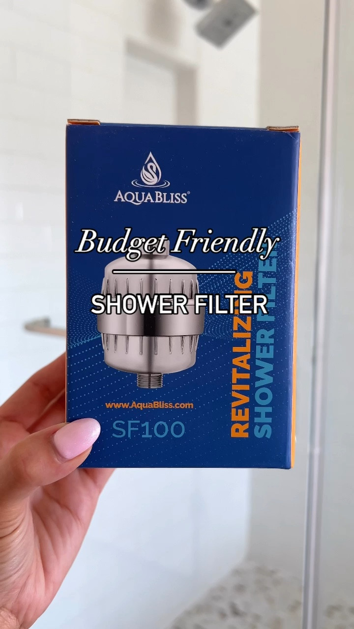 Budget friendly shower filter that is under $40! Great for hair lost and skin conditions. Filters out all the chlorine and nasty stuff! Works great on hair extensions too! 

#LTKFindsUnder50 #LTKVideo #LTKHome