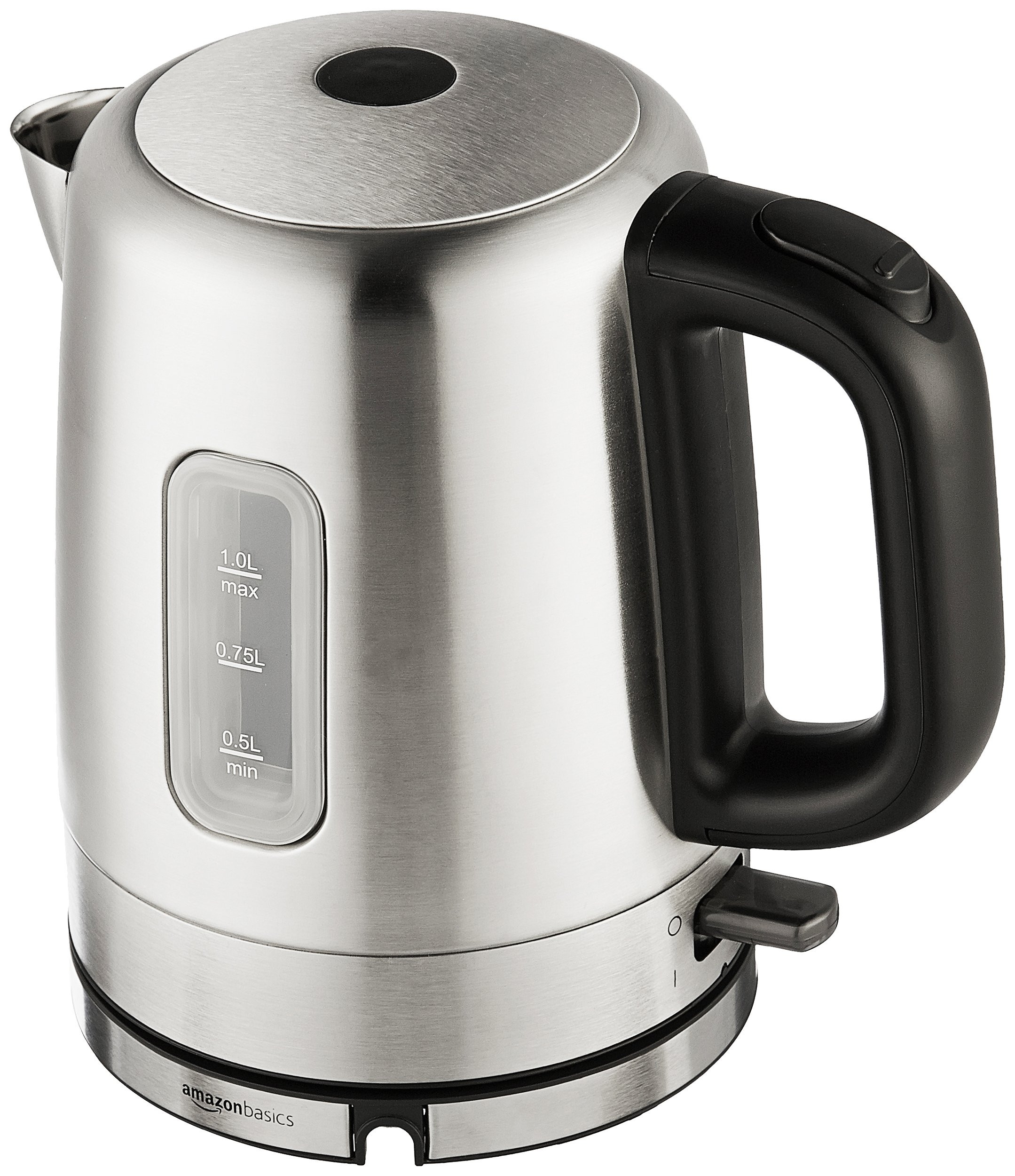 Amazon Basics Stainless Steel Portable Fast, Electric Hot Water Kettle for Tea and Coffee - 1 Lit... | Amazon (US)