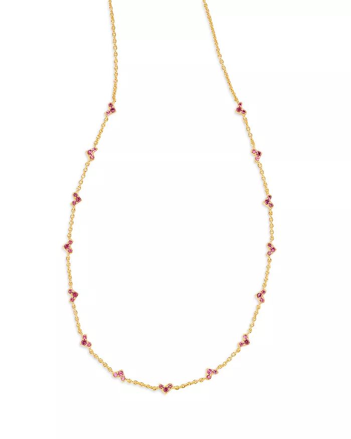 Haven Crystal Heart Strand Necklace, 19" | Bloomingdale's (US)