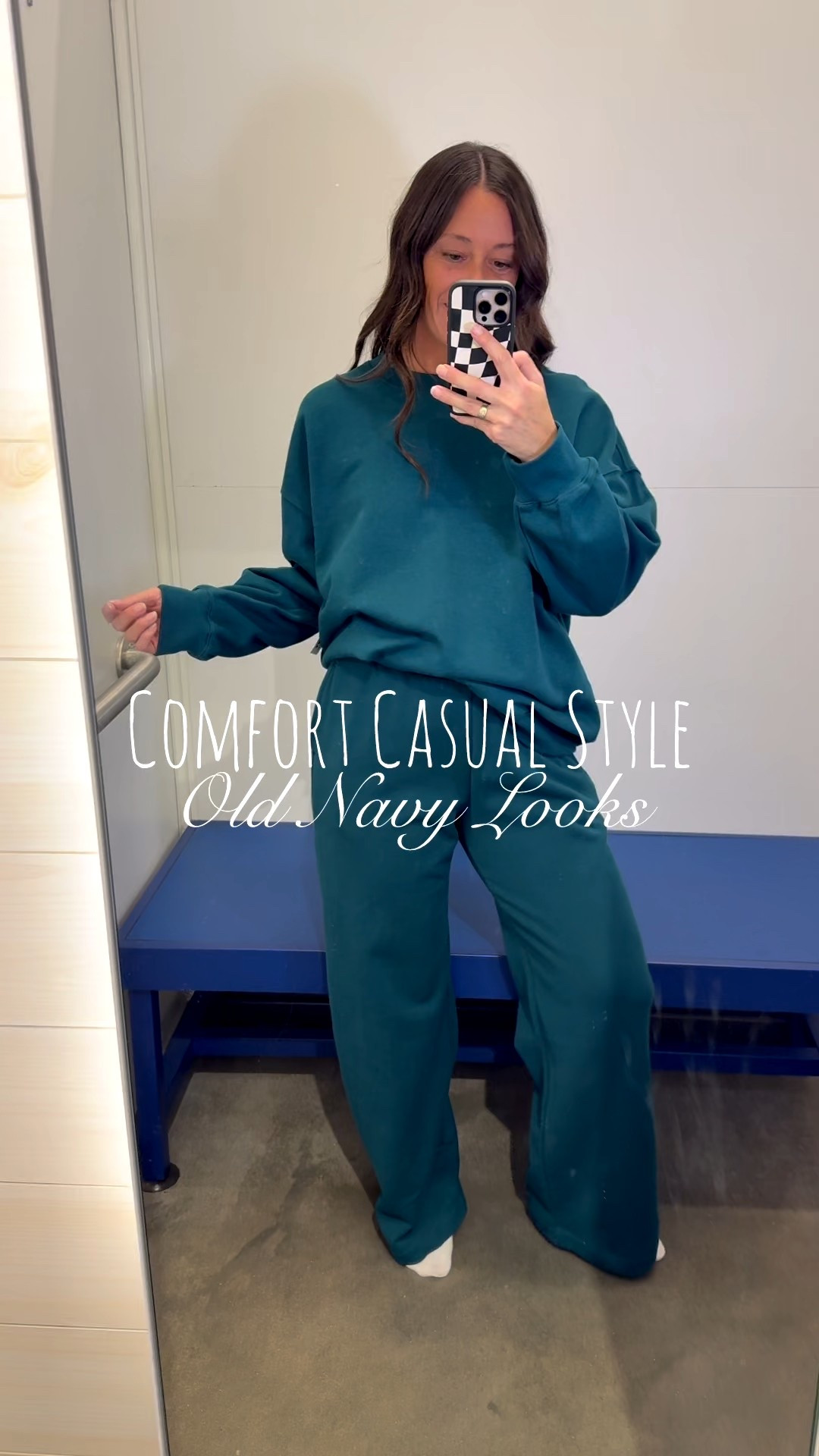 Sharing my casual comfortable outfit for the day⛅️. Its simple but elevated look just by adding accessories, dressy cardigan or sweater and sneakers or clogs. 

Comfort is key 🔑for those busy days so this will be my go to look most days. 

I love these wide leg sweatpants. My favorite part is that the draw string is inside the pants! 👍🏼Getting a matching set makes getting ready on a daily but want to stay comfortable easy and put together. This perfect oversized sweater makes it cozy and comfortable. You could even wear a different top to dress up, or add jeans to the sweater. 

📏Wearing a size small in the pants, and a large in the sweatshirt. Linking a few more options and favorite. 😍 

Weight 130lbs, Height 5’5”. 

#LTKSaleAlert #LTKFindsUnder50 #LTKootd