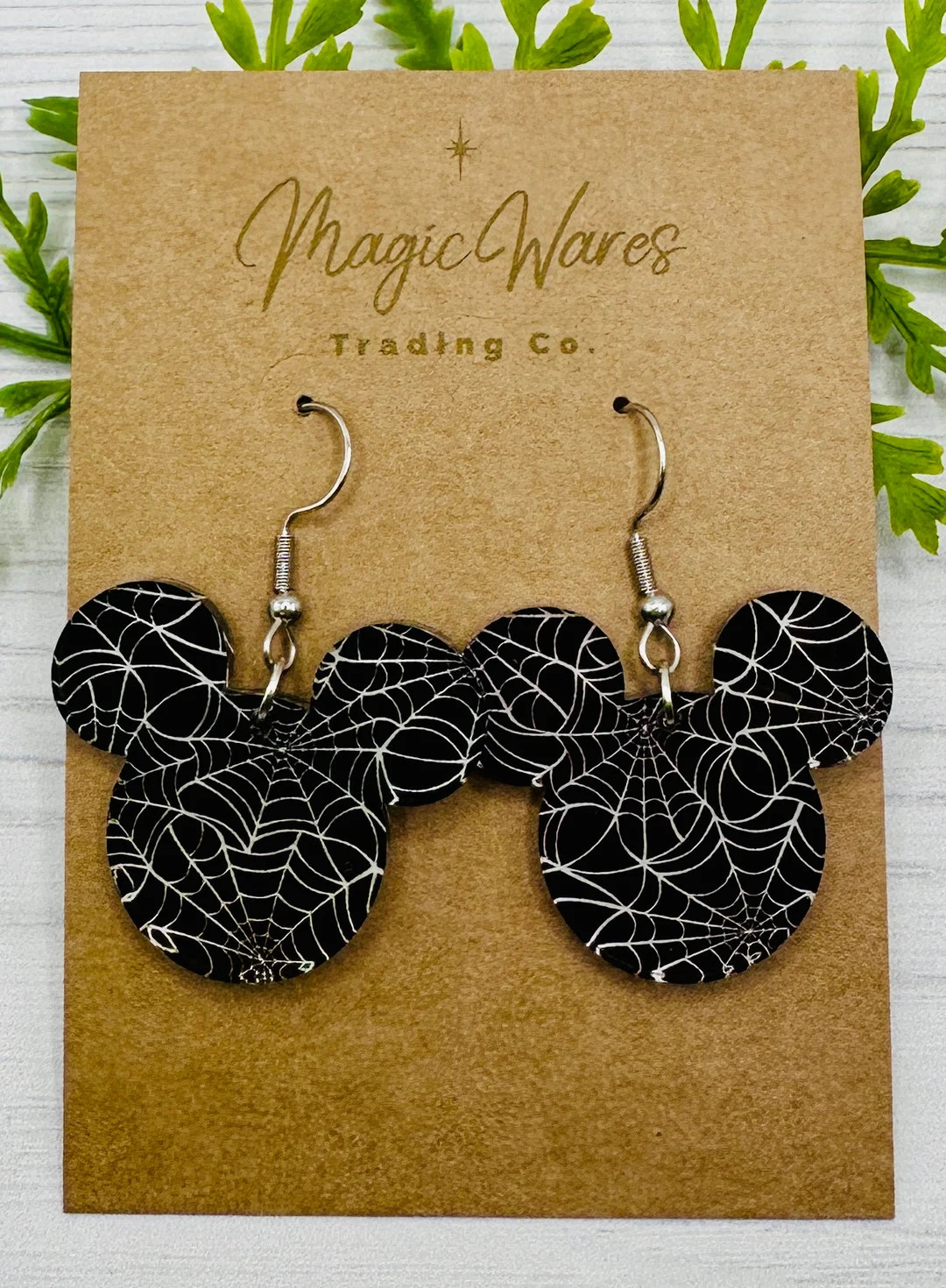 Spiderwebs, Laser cut Spiderweb Pattern Crystal Acrylic Earrings, Made to order, Halloween earrin... | Etsy (US)