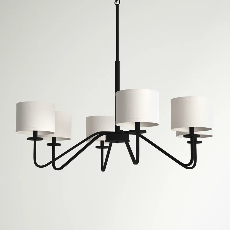 Loudoun 6 - Light Dimmable Classic / Traditional Chandelier | Wayfair North America
