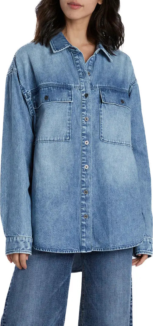 Oversize Denim Shirt | Nordstrom