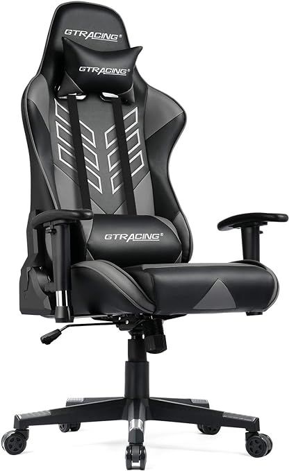 GTPLAYER Gaming Chair Racing Style Chair Ergonomic High Back Office Computer Chair PC Game Desk C... | Amazon (US)