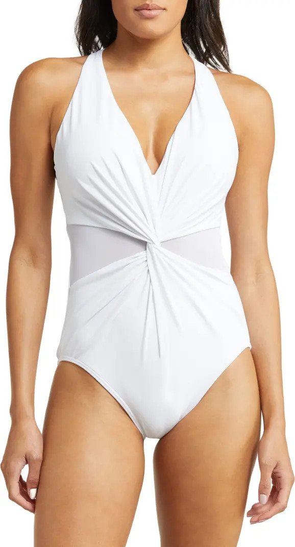 Miraclesuit® Illusionist Wrapture One-Piece Swimsuit | Nordstromrack | Nordstrom Rack