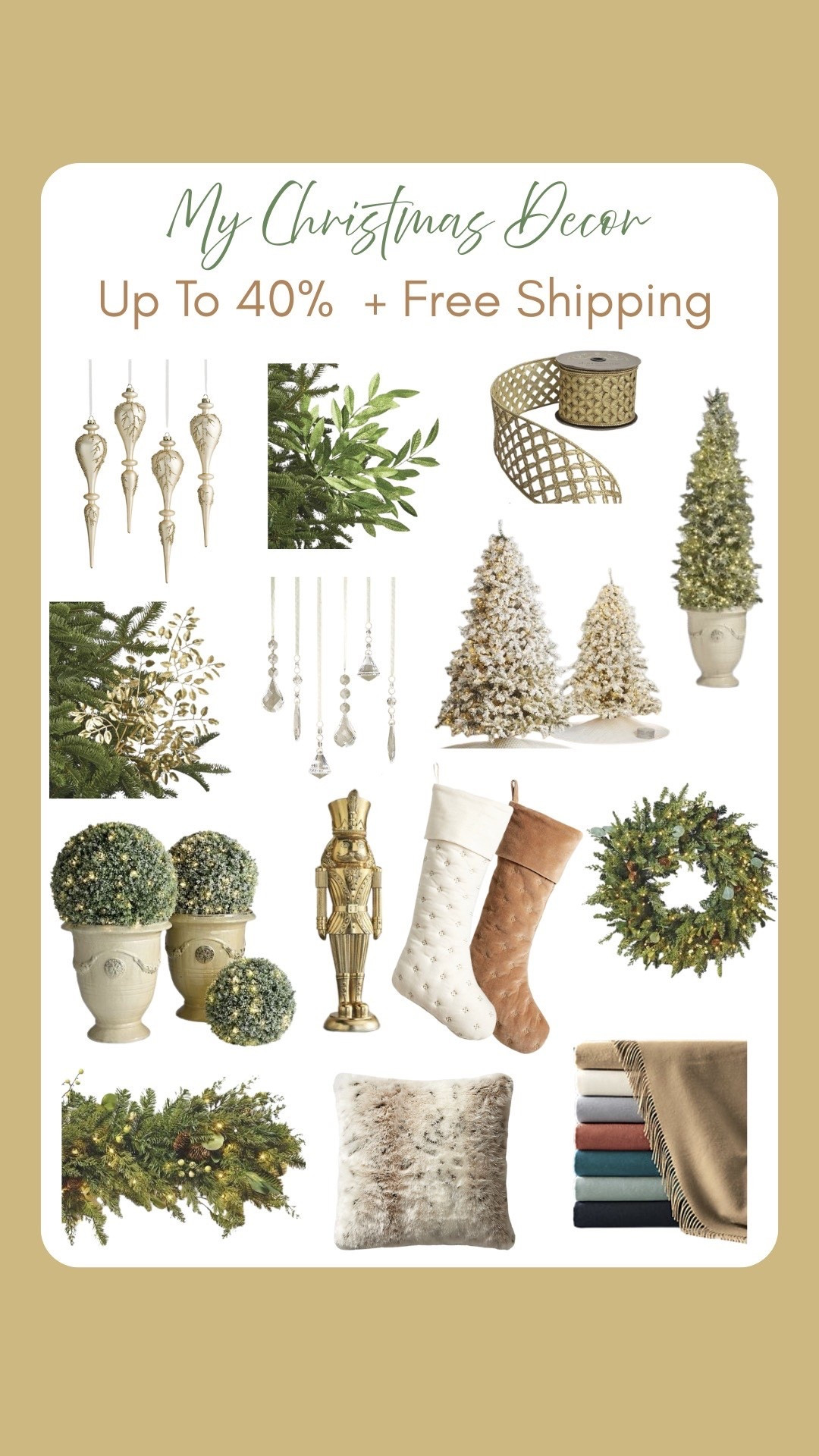 Up to 60 and 70% off Everything plus free shipping! 

Love my holiday decor!🎄

#LTKHome #LTKHoliday #LTKSaleAlert