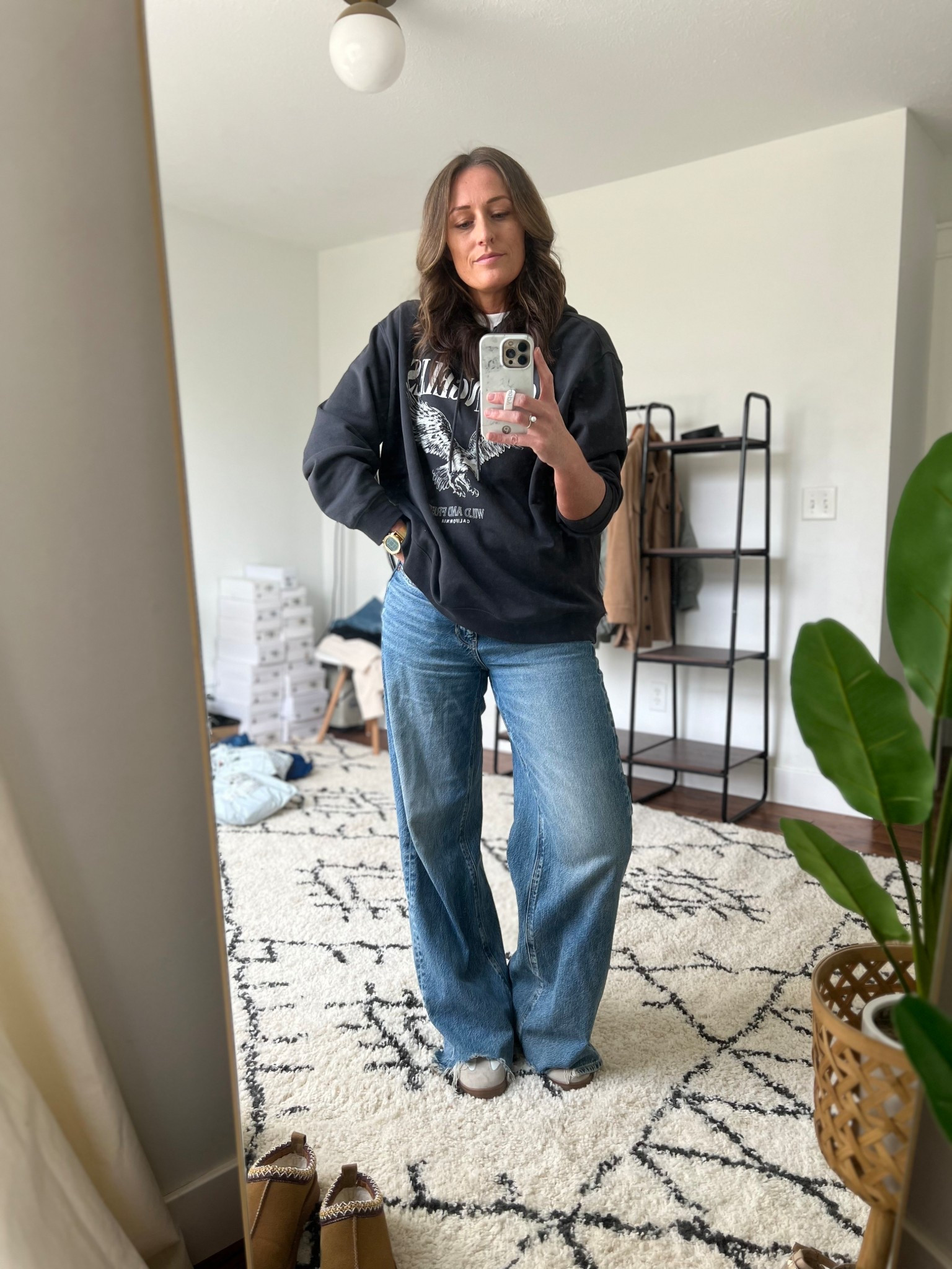 Jeans are a 6 long.

Everyday outfits. Easy outfits. Easy outfit ideas. Neutral basics. Spring outfits. Spring outfit idea. Casual outfits. Basic mom outfit. Casual outfit idea. Casual outfit. Everyday outfit. Mom outfit. Street style.

#LTKSeasonal #LTKFindsUnder100 #LTKFindsUnder50