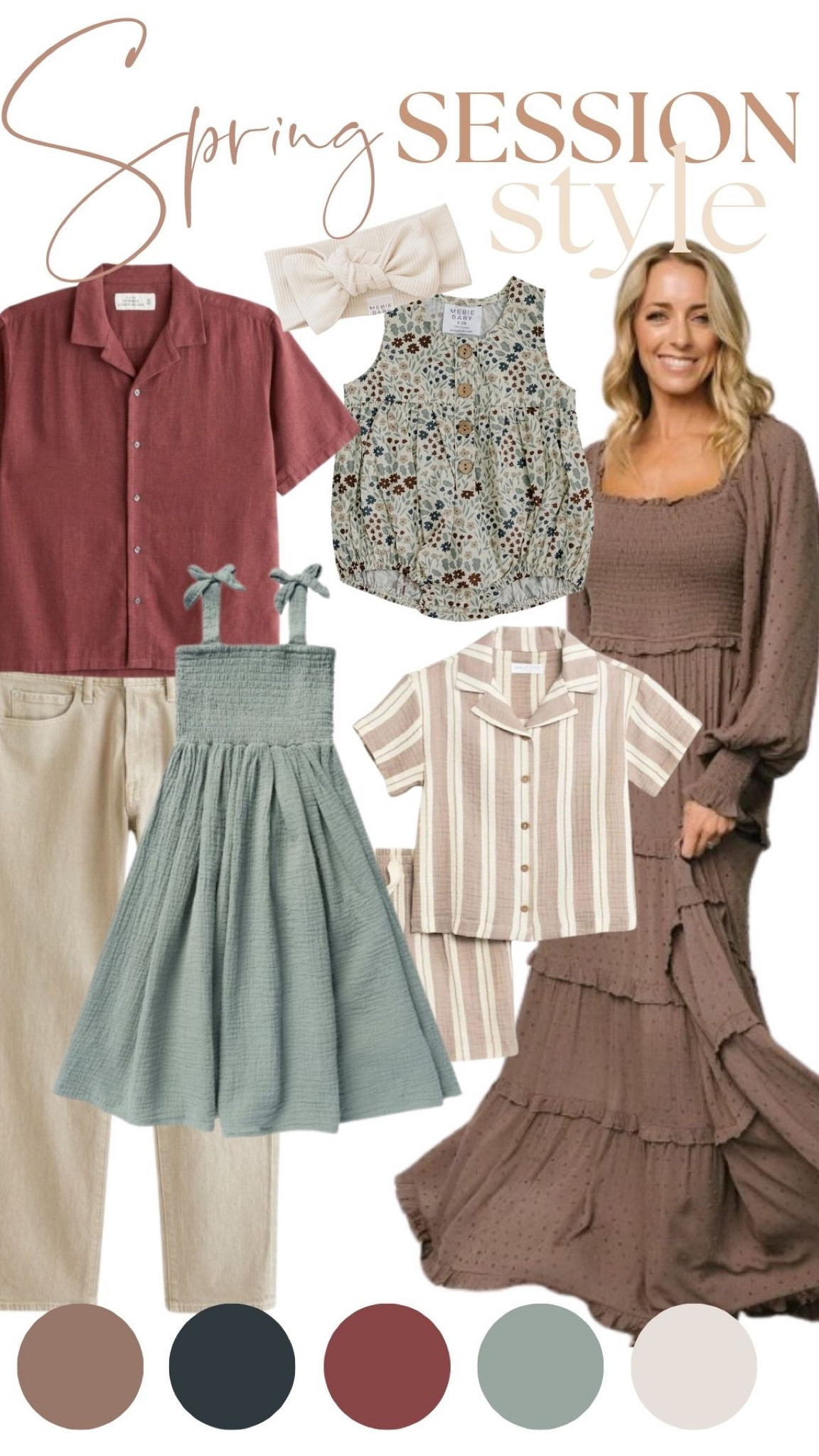 Loving these blended hues for family photos // would you wear these styles for your family pics? 

#LTKkids #LTKfamily #LTKSeasonal