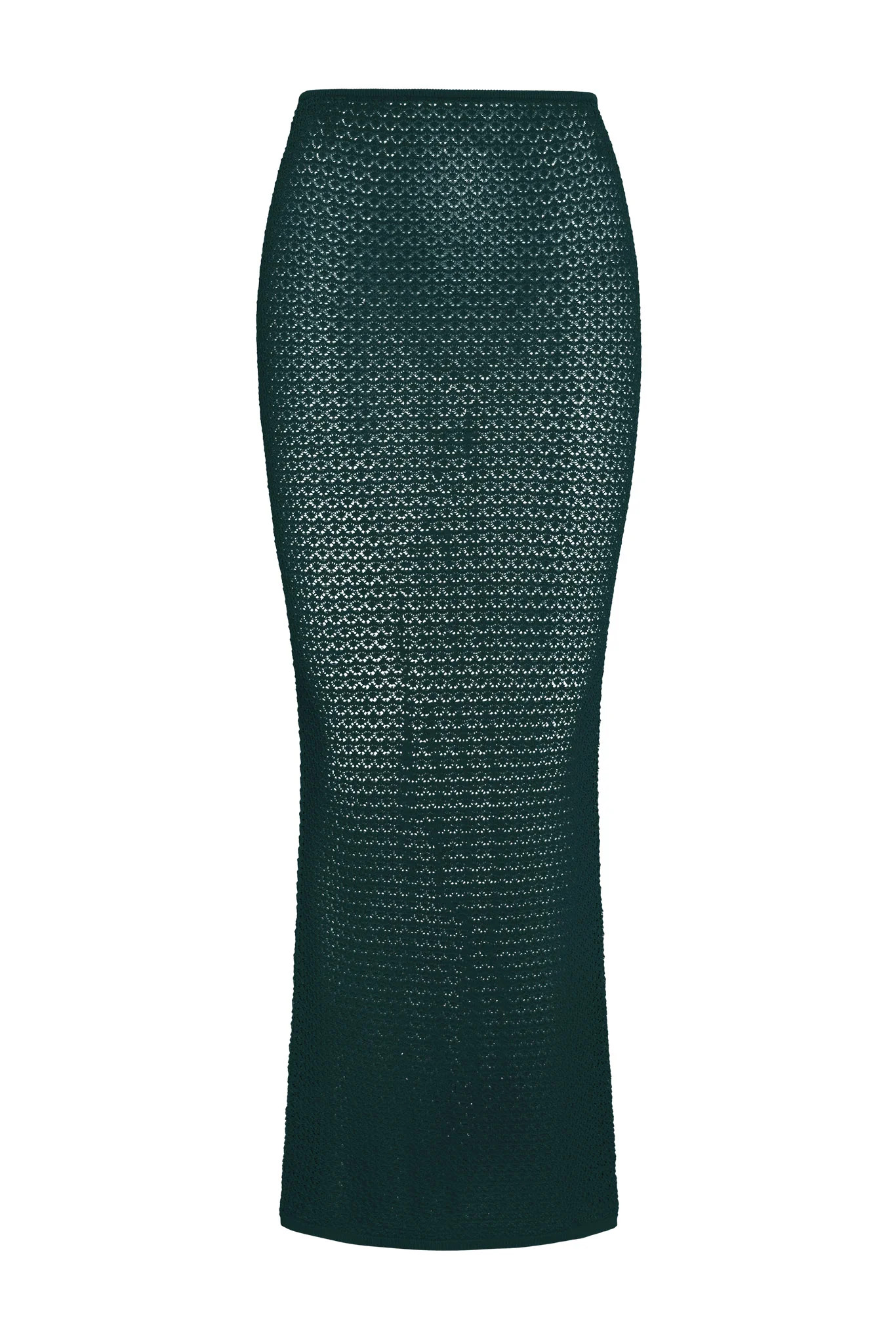 Fontelina Skirt - Evergreen Lace Crochet | Monday Swimwear