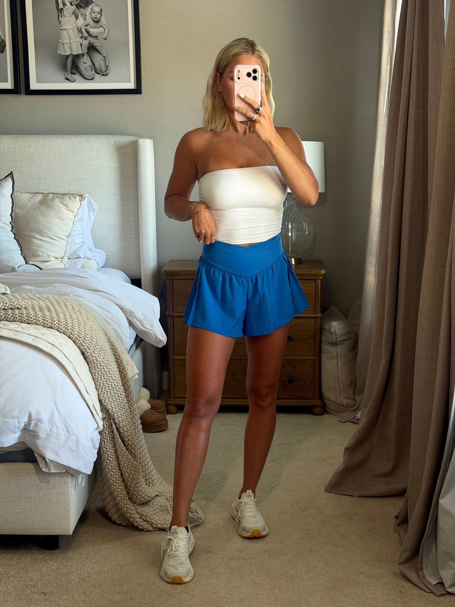 Wearing a small in both pieces 🤍✨

#LTKootd #LTKmomlife #LTKActive