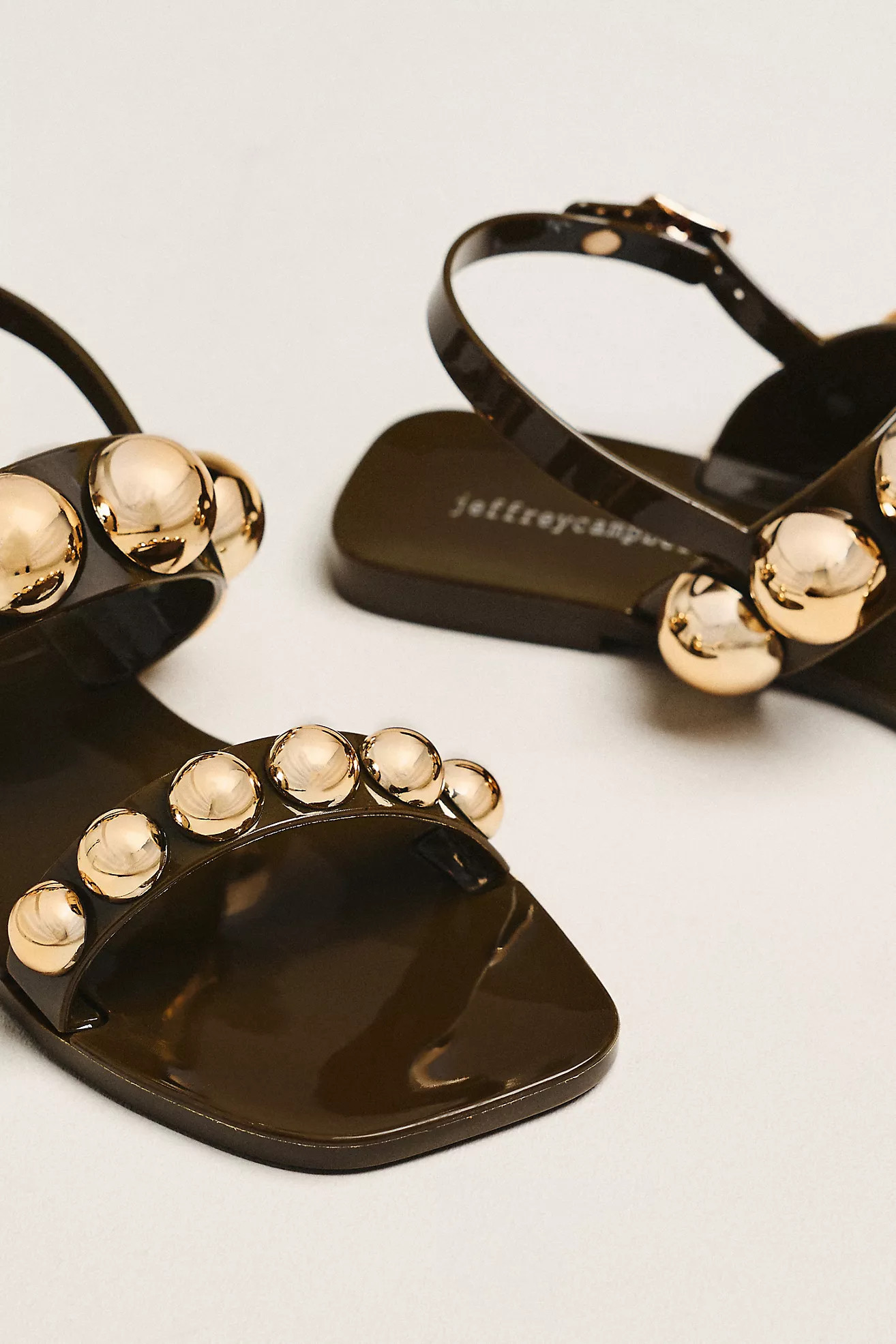 Jeffrey Campbell Gum Drop Studded Jelly Sandals | Anthropologie (US)