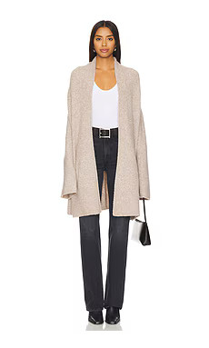 Velvet by Graham & Spencer Calli Cardigan in Oat from Revolve.com | Revolve Clothing (Global)