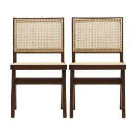 Set of Two Pierre Jeanneret Dining Chair | Eternity Modern