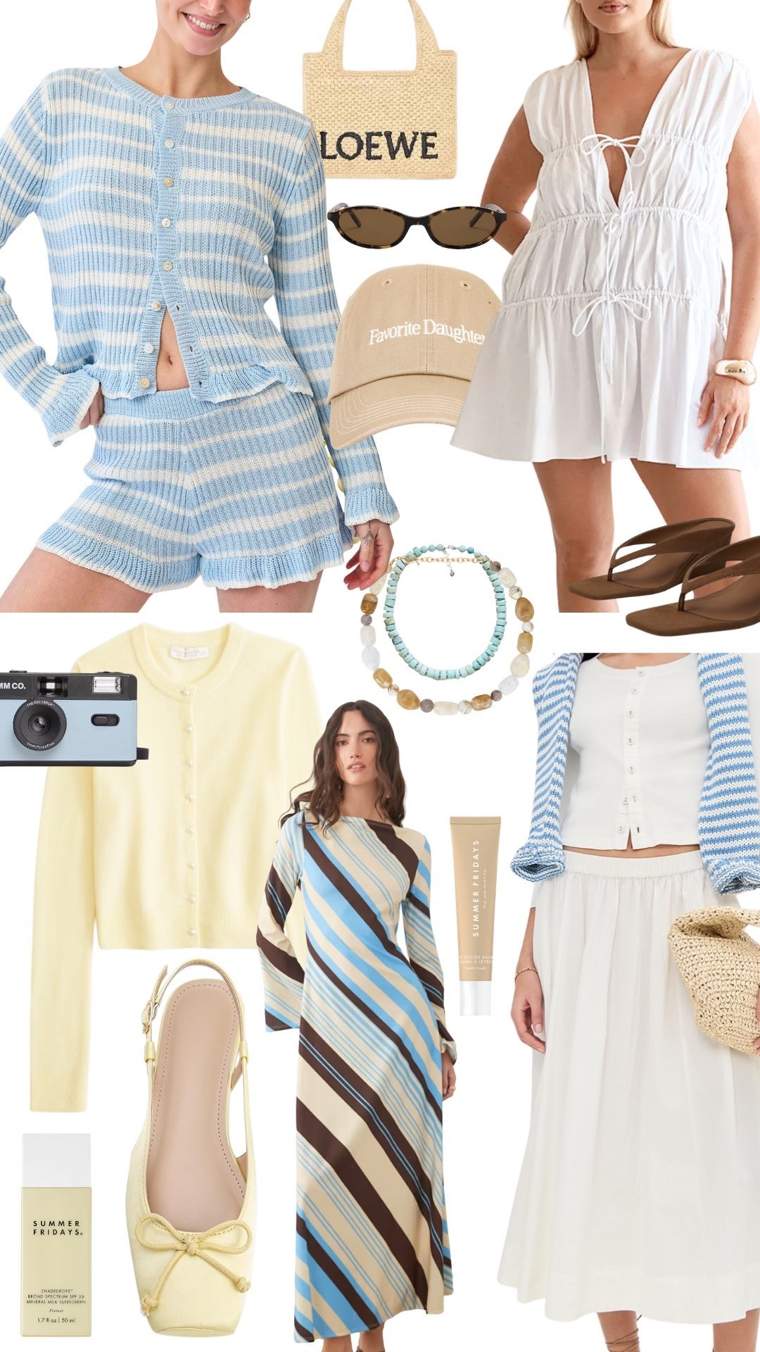 what I packed for Carmel! 🤎

butter yellow spring outfits 2026 vacation outfits beach spring dresses baby blue bead necklacee

#LTKootd #LTKTravel