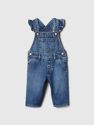Toddler Ruffle Overalls | Gap Factory