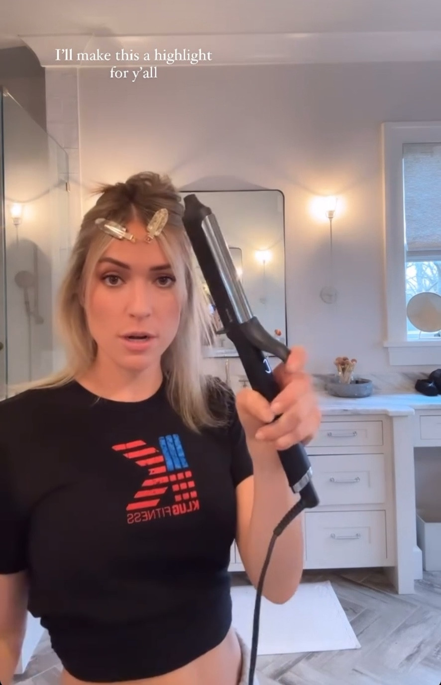 Kristin Cavallari's favorite hair products, curling iron, flat iron, dry texture spray, thermal heat protectant spray no crease hair clips 

#LTKsalealert #LTKSpringSale #LTKbeauty