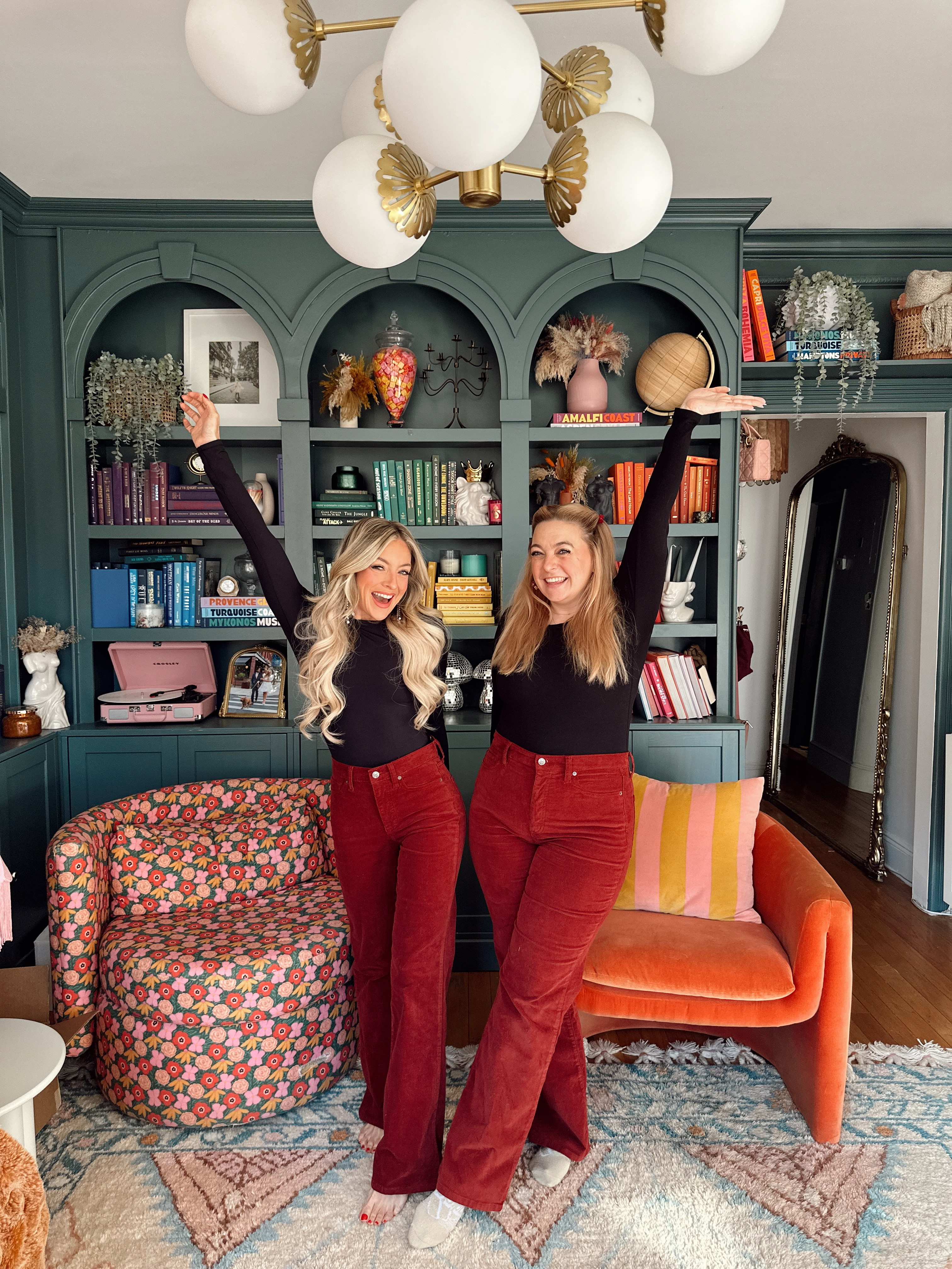 Black Friday deals! The best cord pants for less than $13 (for real!) stretchy, comfy and super flattering these have been a favorite with y’all! I’m wearing size 2 cait is wearing size 12 fit is TTS

#LTKCyberWeek #LTKSaleAlert #LTKHoliday