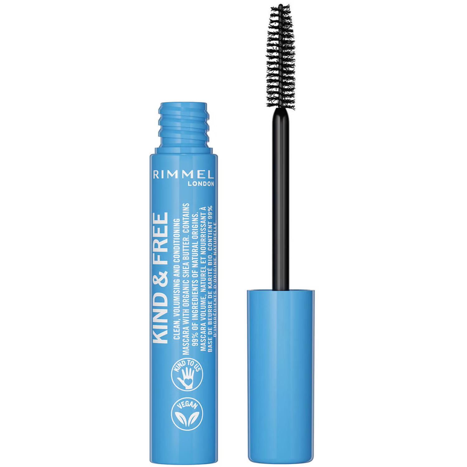 Rimmel Kind and Free Clean Mascara 7ml (Various Shades) | LOOKFANTASTIC NL
