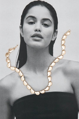 Sculptural Bean Collar Necklace | Anthropologie (US)