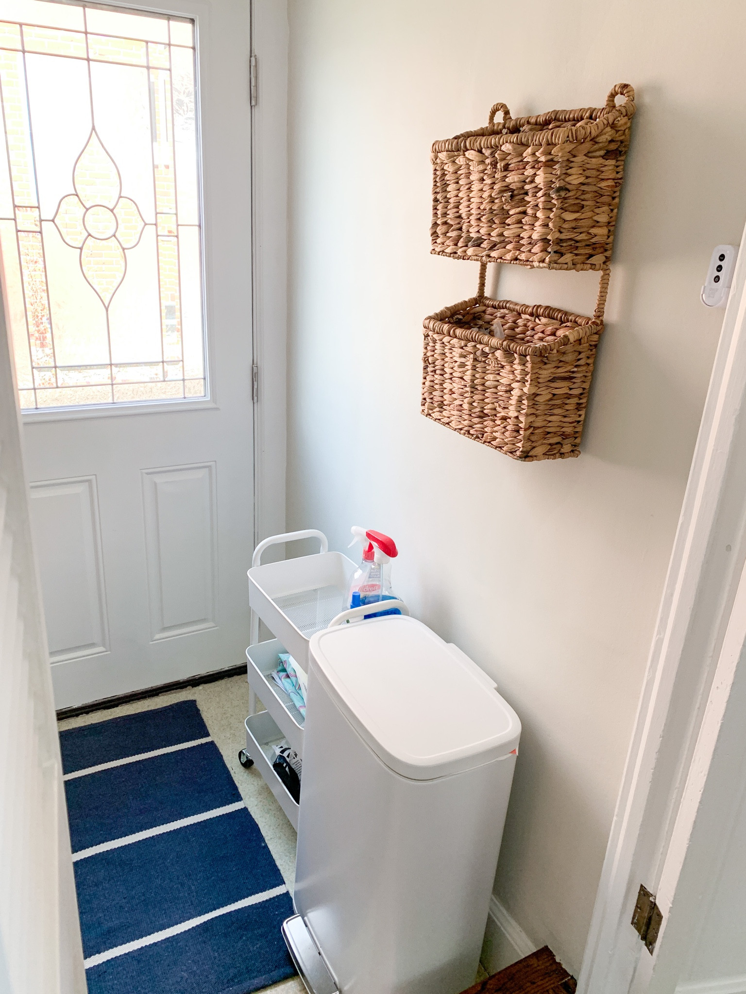 Kitchen storage, garbage can, storage cart 

#LTKunder50 #LTKhome