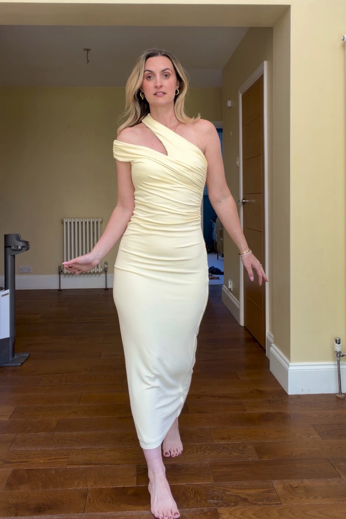 Size Medium 
Wedding guest dress 