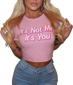 SansoiSan Women T-Shirt Elastic Femme Streetwear Tops | Amazon (US)