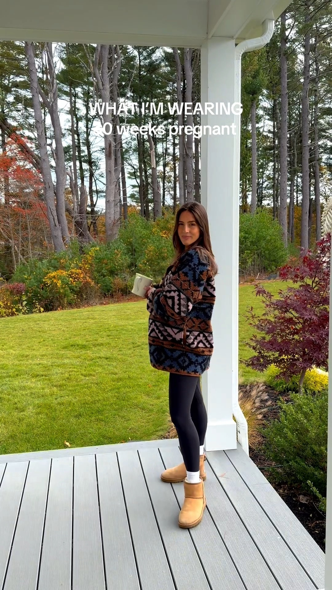 what I’m wearing 30 weeks pregnant! 

the shacket is pricey so I linked the exact + similar ones!! 