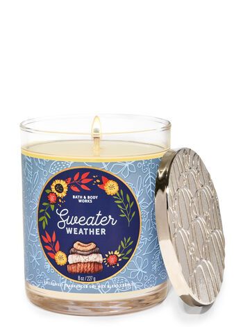 Sweater Weather


Single Wick Candle | Bath & Body Works