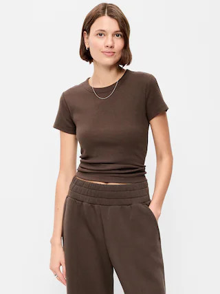 Snug Crop T-Shirt | Old Navy (US)