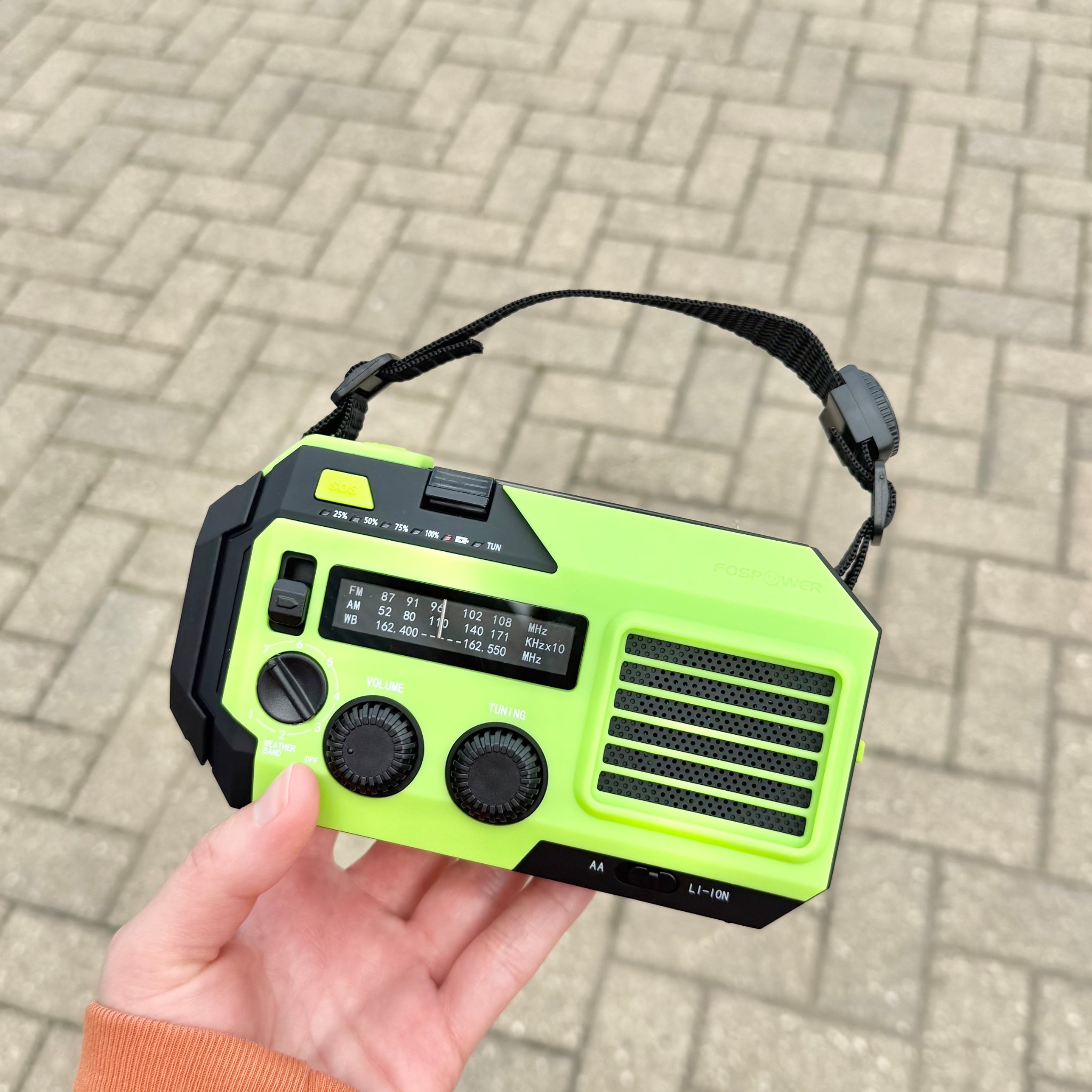 @amazon 
FosPower NOAA Emergency Weather Radio
$39.99 

Portable Power Bank, AM/FM, USB/Solar/Hand Crank Charging, Battery Operated, SOS Alarm & Flashlight

#LTKTravel #LTKHome