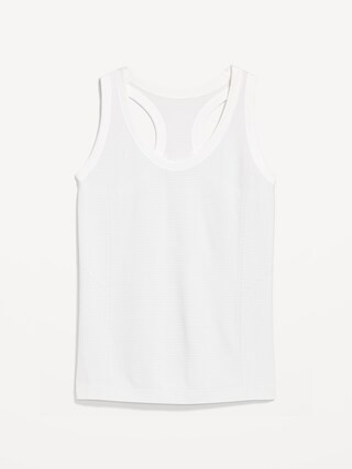 Fluid Seamless Fitted Racerback Tank | Old Navy (US)