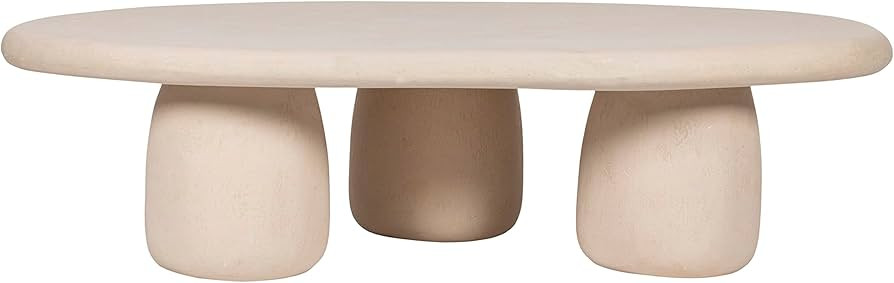 Tov Furniture Rahul Cream Coffee Table | Amazon (US)