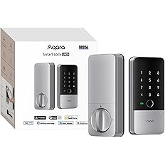 Aqara UWB Smart Lock U400, Matter Over Thread, Apple Home Key, Fingerprint Keyless Entry Deadbolt... | Amazon (US)