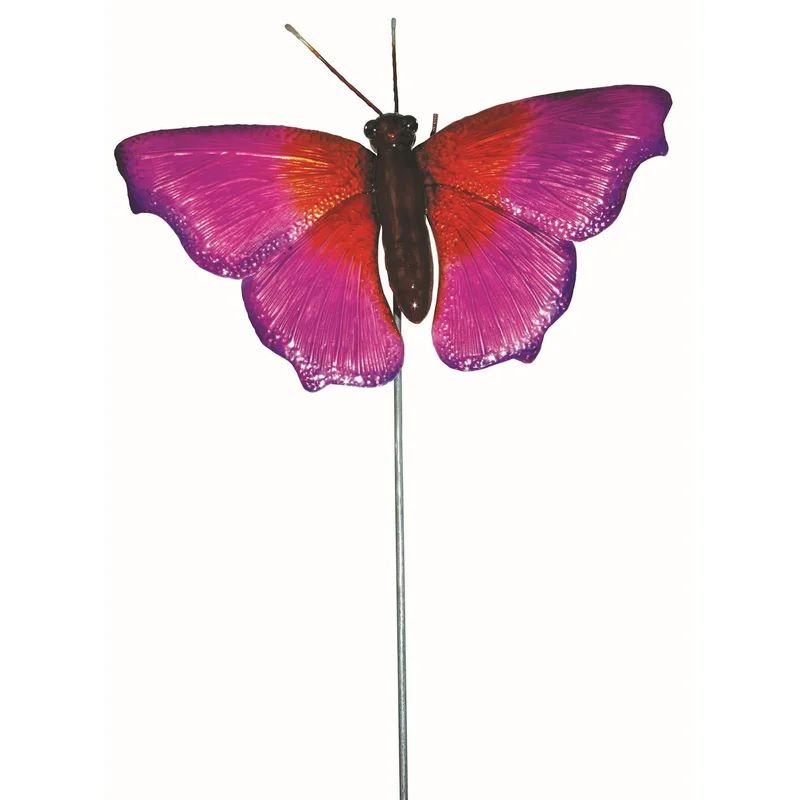 Multi-Color Butterfly Garden Stake | Wayfair North America