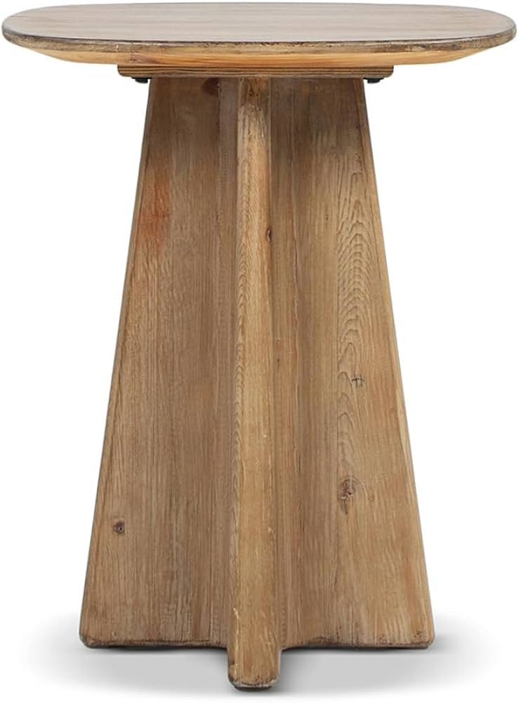 Jennifer Taylor Home Clarence 20" Reclaimed Pine Rectangular End Table, Antique Natural Brown Rec... | Amazon (US)