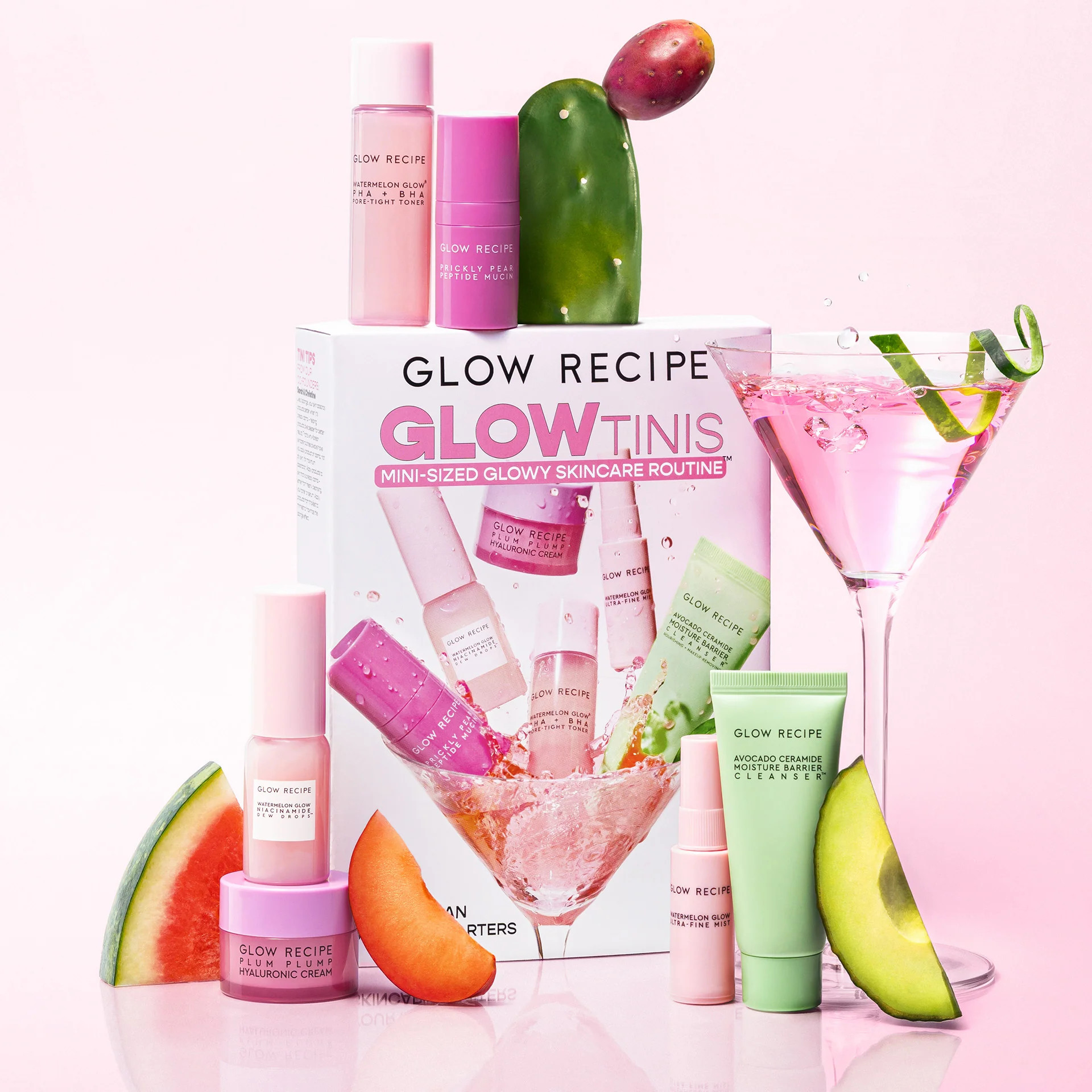 GlowTinis Mini Skincare Set | Glow Recipe