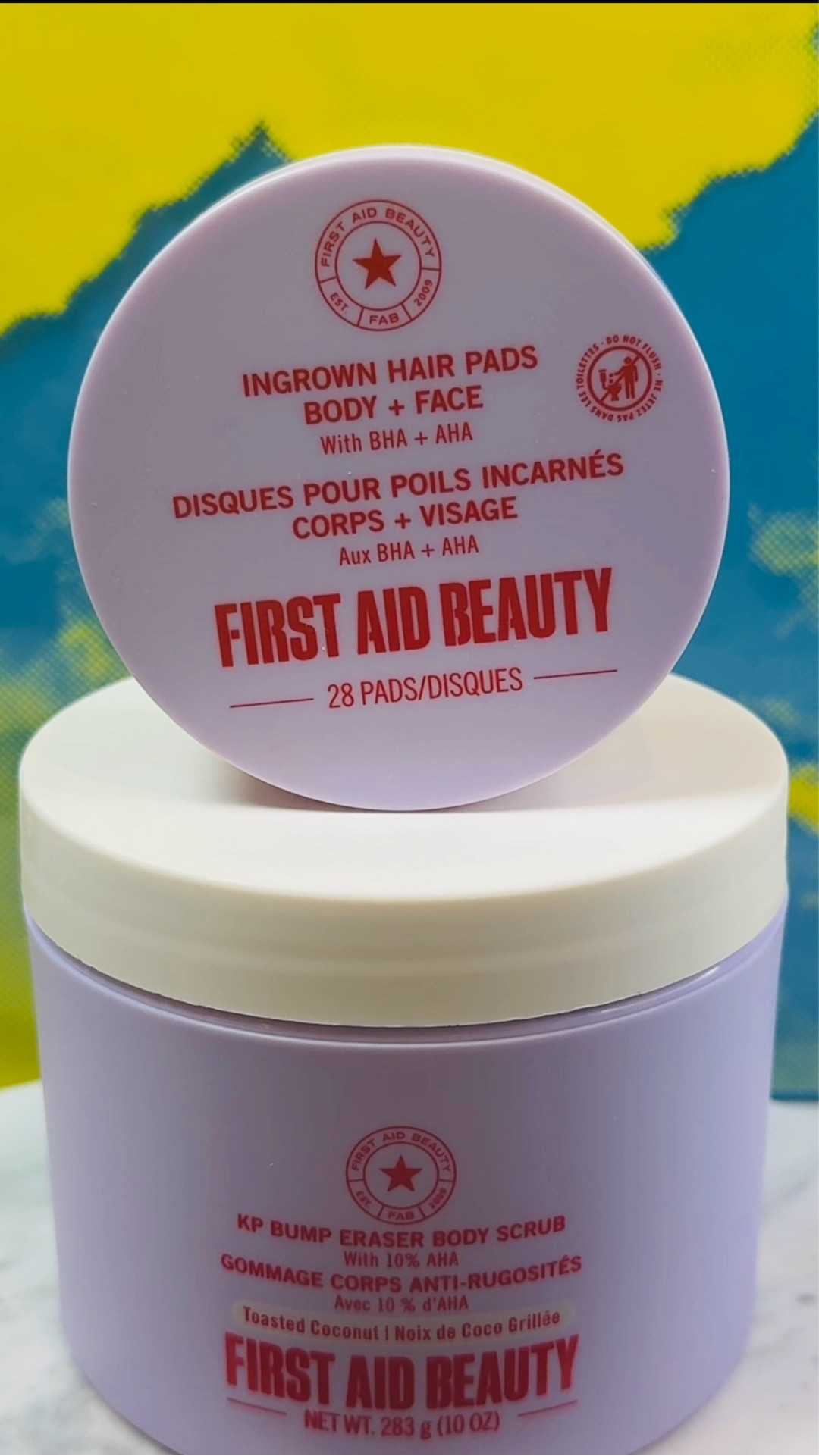 First Aid Beauty Ingrown Hair Pads Body + Face (BHA + AHA exfoliating treatment for smooth, clear skin)

An ingrown hair fix that actually works. These First Aid Beauty pads are formulated with BHA + AHA to gently exfoliate, smooth bumps, and help prevent ingrown hairs on both face and body. Perfect post-shave or anytime your skin needs a reset, they leave your skin feeling clearer, softer, and visibly smoother.

Available in multiple sets and bundles, making it easy to stock up or keep a travel version in your routine. Nirvana always keeps these in rotation for smooth, camera-ready skin — especially when traveling.

Paired with chic cosmetic bags to elevate your skincare routine and keep everything organized in style ✨

Nirvana the Shih Tzu 💋 Nirvana Approved

#LTKgrwm #LTKBeauty #LTKselfcare