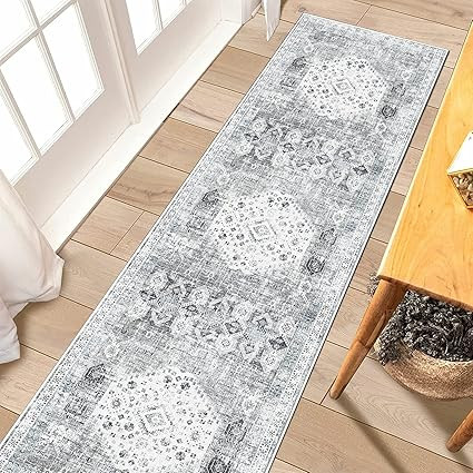 RUUGME Runners, Washable Long Kitchen Rug, Vintage Super Soft Floor Entryway Runner for Farmhouse... | Amazon (US)