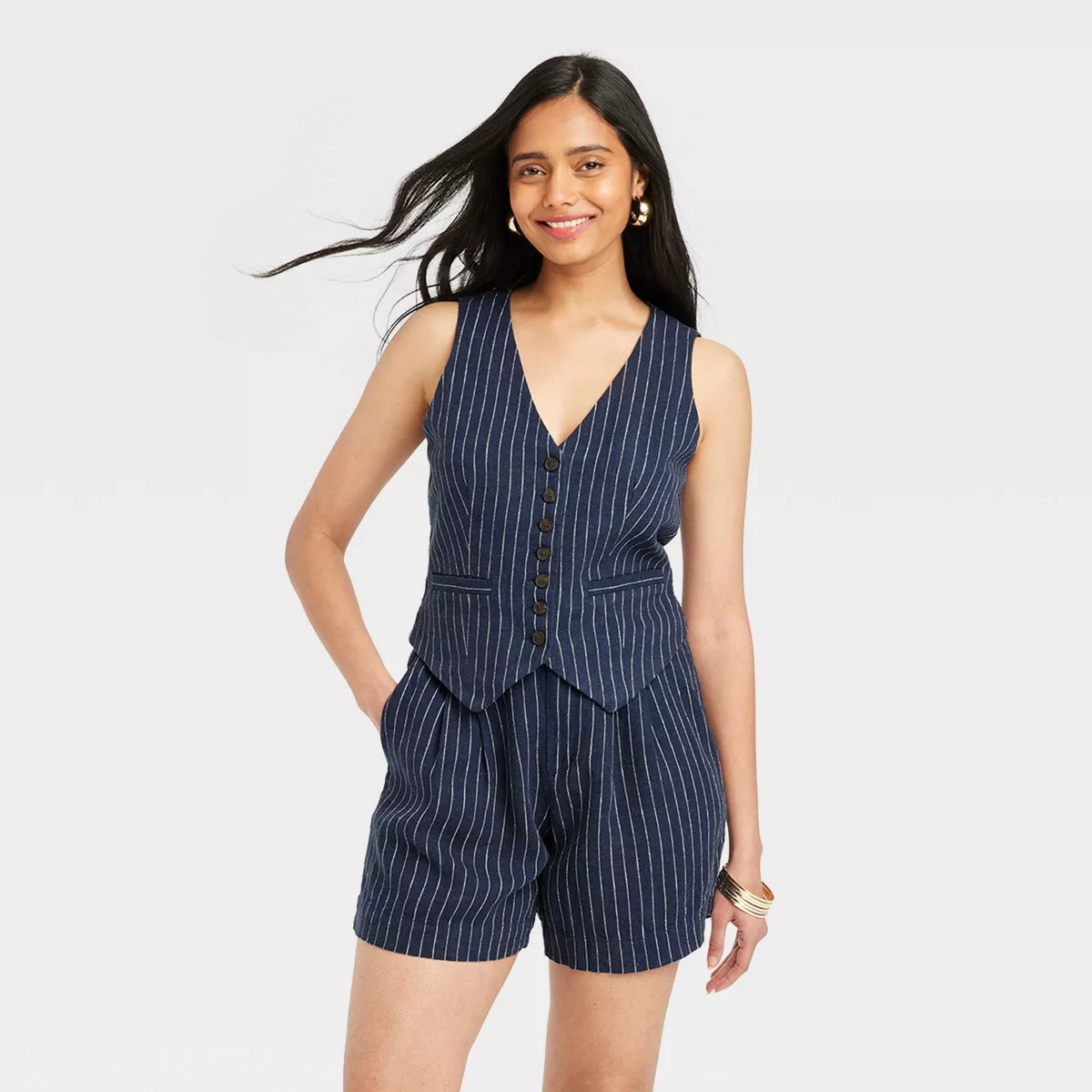 Women's Tailored Suit Vest - A New Day™ | Target