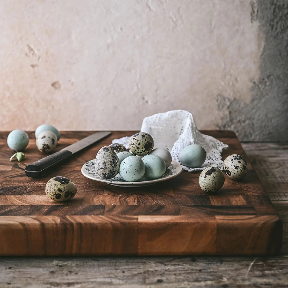 Square End Grain Cutting Board | Roan Iris