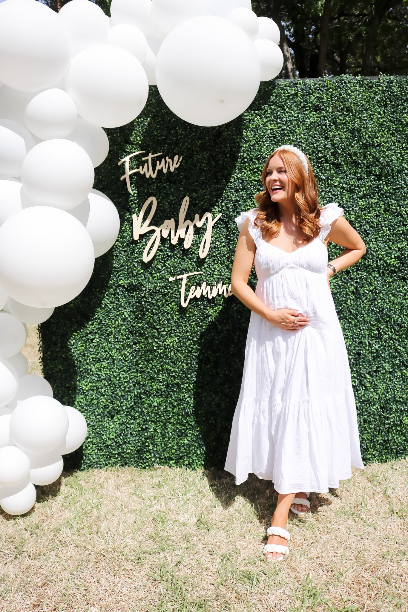 Gender reveal dress options! I love this white dress from Abercrombie and here are more options!

#LTKbump #LTKfindsunder100 #LTKSeasonal